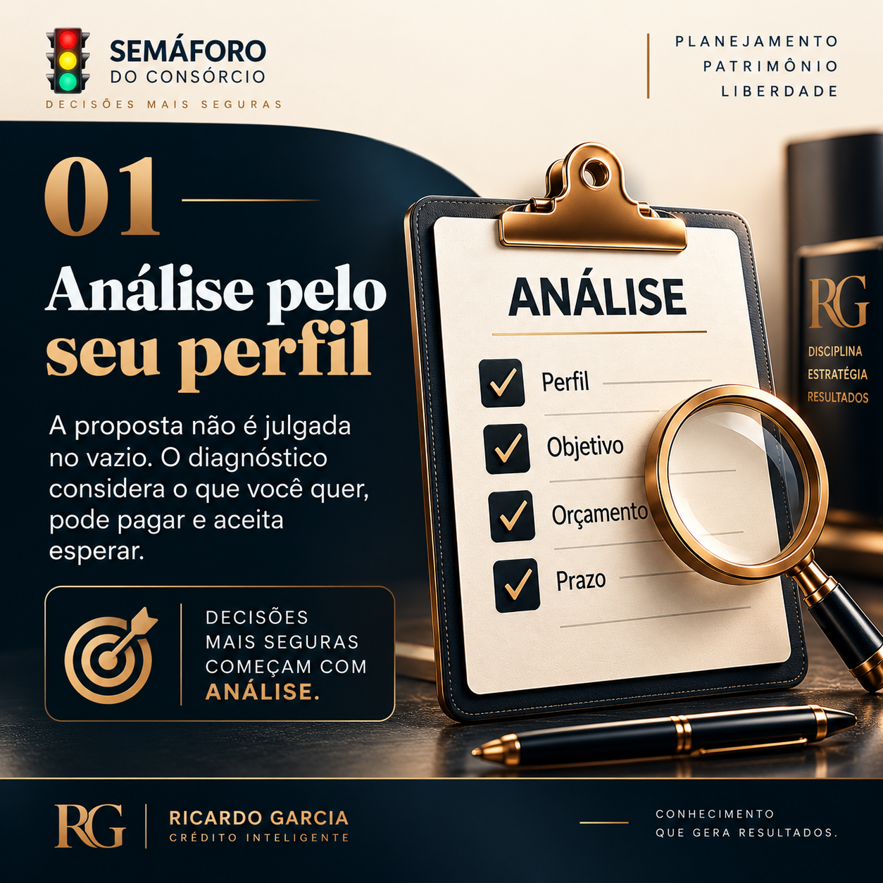 01: Análise pelo seu perfil